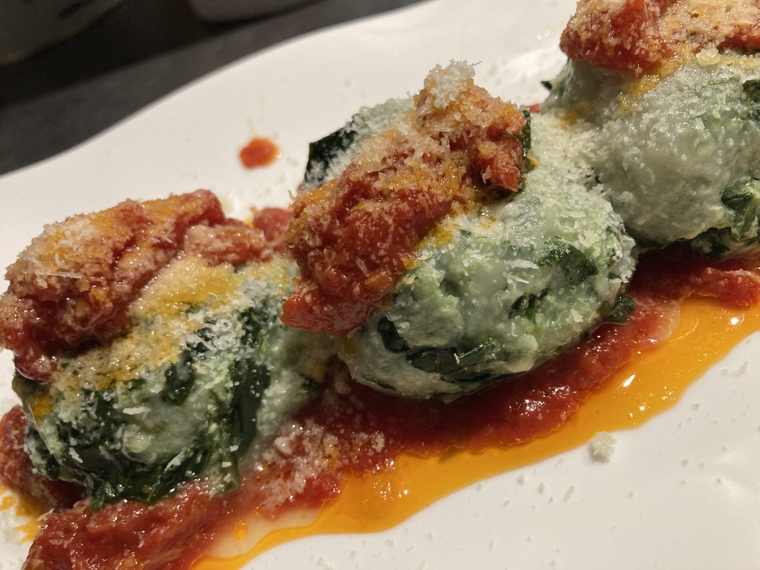 Gnocchi di Spinaci e Ricotta senza farina