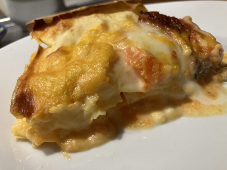 Lasagna di Zucca, Ricotta e Taleggio