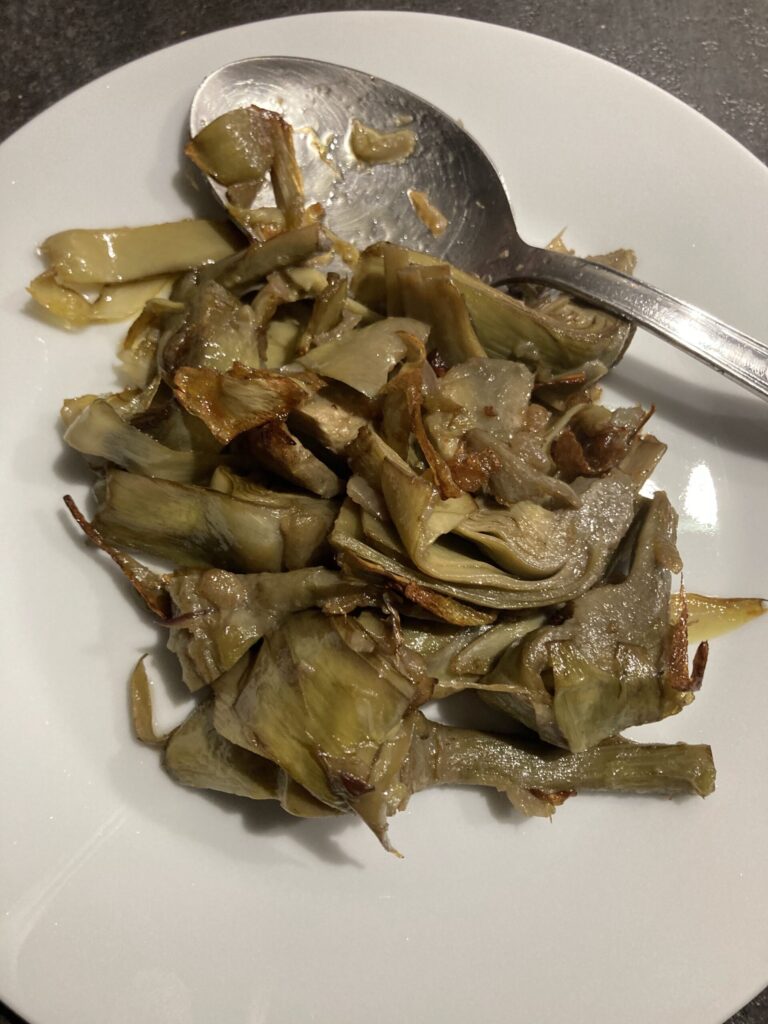 Carciofi in Padella