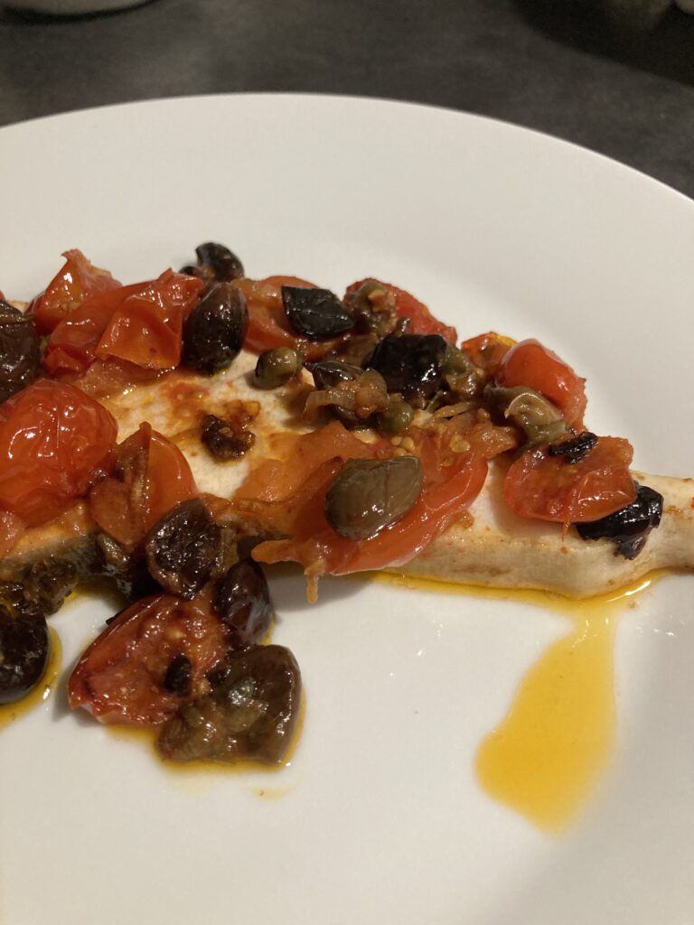 Spada Pomodorini e Olive taggiasche